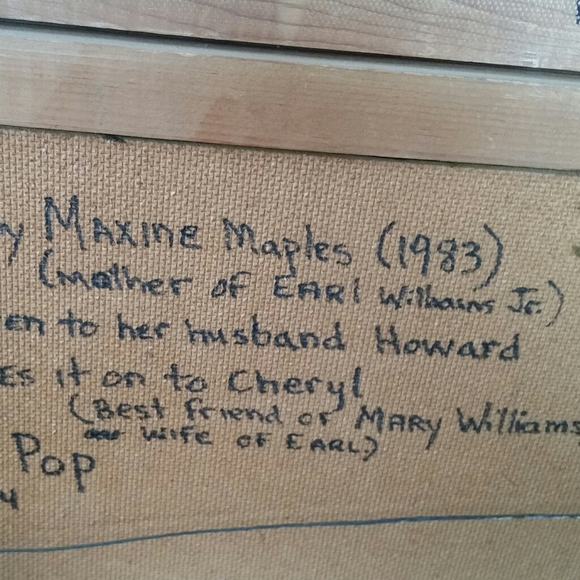 Africana Original Art Painted in 1983 - Picture 5 of 5